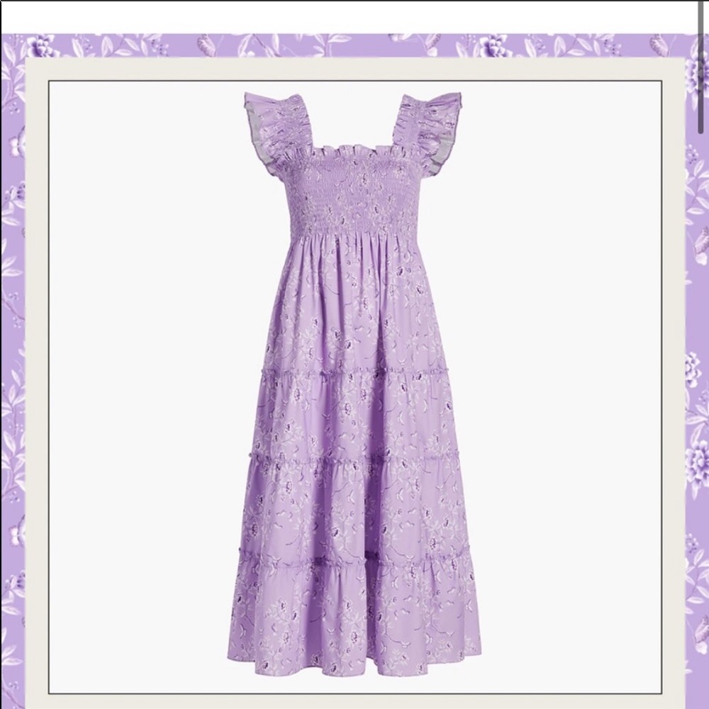 NWT XXS Bridgerton Lavender Ellie Nap Dress